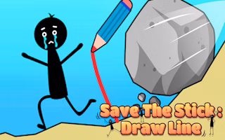 Save the Stick Draw Line